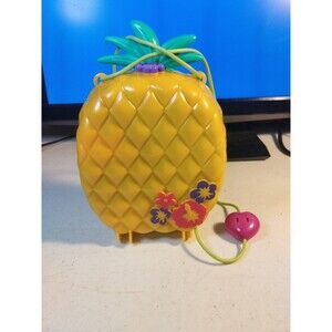 Polly Pocket Yellow Pineapple Playset Purse 2019 - No Dolls or Accessories